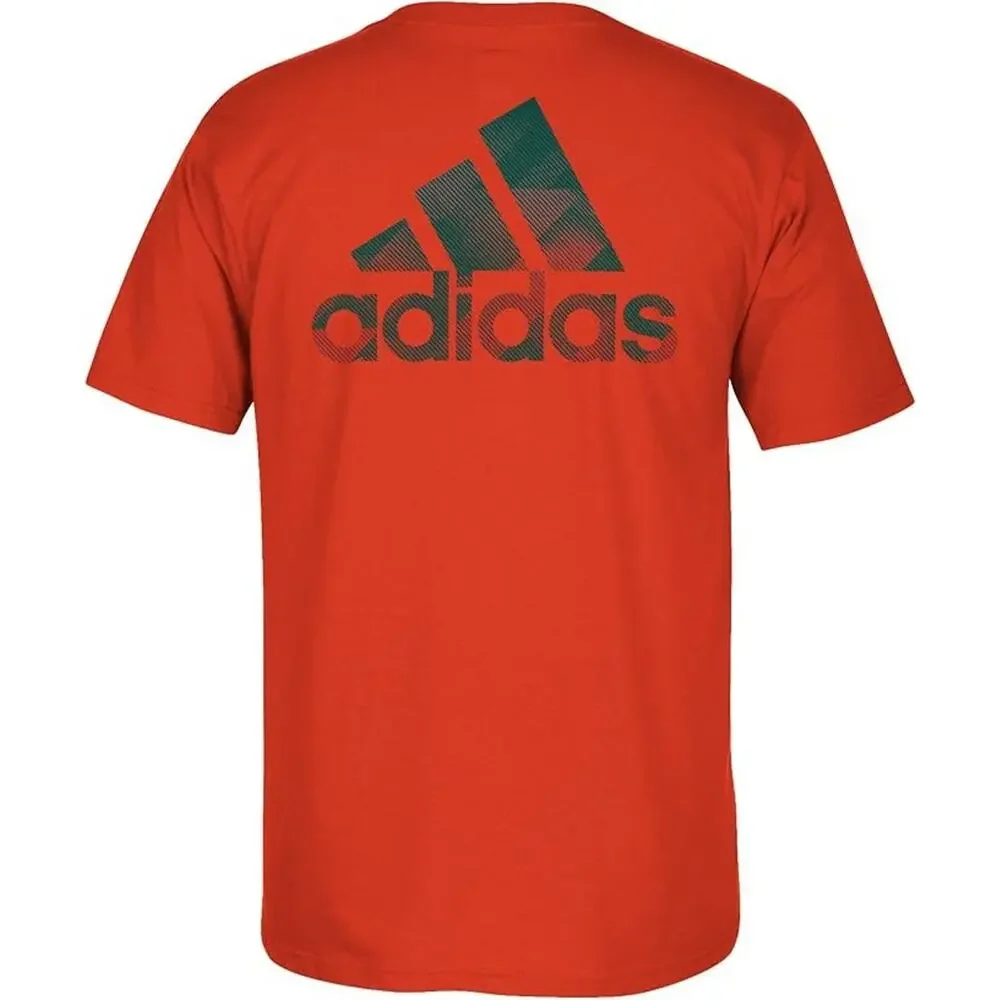 Miami Hurricanes NCAA Men's Stealth Slogan Go-To Short Sleeve T-Shirt - NWT